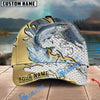 BlueJose Fishing Gold Scale Personalized Cap (13 Breeds)