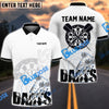 BlueJose Darts Stylist Pro Personalized Name, Team Name Shirt (4 Colors)