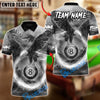 BlueJose Billiards Ball 8 Eagle Rise of the Fire King Customized Name, Team Name 3D Shirt (6 Colors)