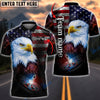 BlueJose USA Eagle Darts Personalized Name, Team Name Shirt