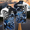 BlueJose Thunder Impact Darts Personalized Name, Team Name Shirt (6 Colors)