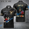 BlueJose Bowling Reaper Customized Name, Team Name 3D Shirt