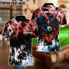 BlueJose Billiards 8-Ball Thunder Sword Dragon Personalized Name Shirt (4 Colors)