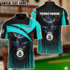 BlueJose Billiards 8-Ball Eagle Personalized Shirt ( 3 Colors)