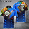 BlueJose Darts Board Colorful Personalized Name, Team Name Shirt (5 Colors)