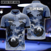 BlueJose Billiards Ball Smoke Art Personalized Shirt
