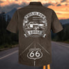 Bluejose Personalized Route 66 100 Years Classic Car Hawaiian Shirt