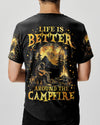 LIFE IS BETTER AROUND THE CAMPFIRE BIGFOOT ALL OVER PRINT - TLNZ2511243