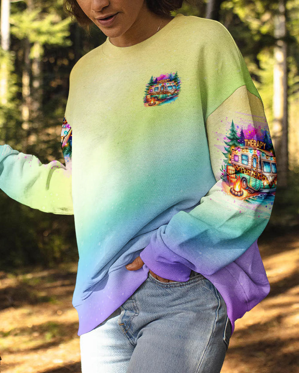 MAKING MEMORIES ONE CAMPFIRE AT A TIME ALL OVER PRINT - TLNO0606244