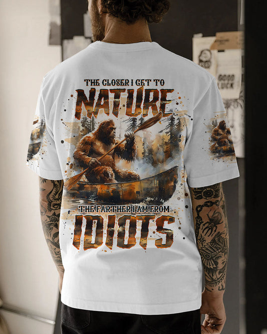 THE CLOSER I GET TO NATURE BIGFOOT LAKE ALL OVER PRINT - TLNO0608243