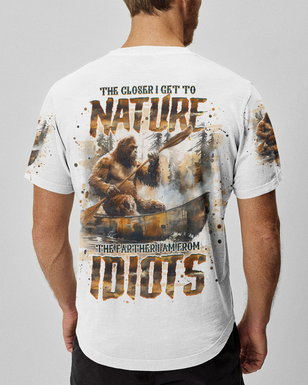 THE CLOSER I GET TO NATURE BIGFOOT LAKE ALL OVER PRINT - TLNO0608243