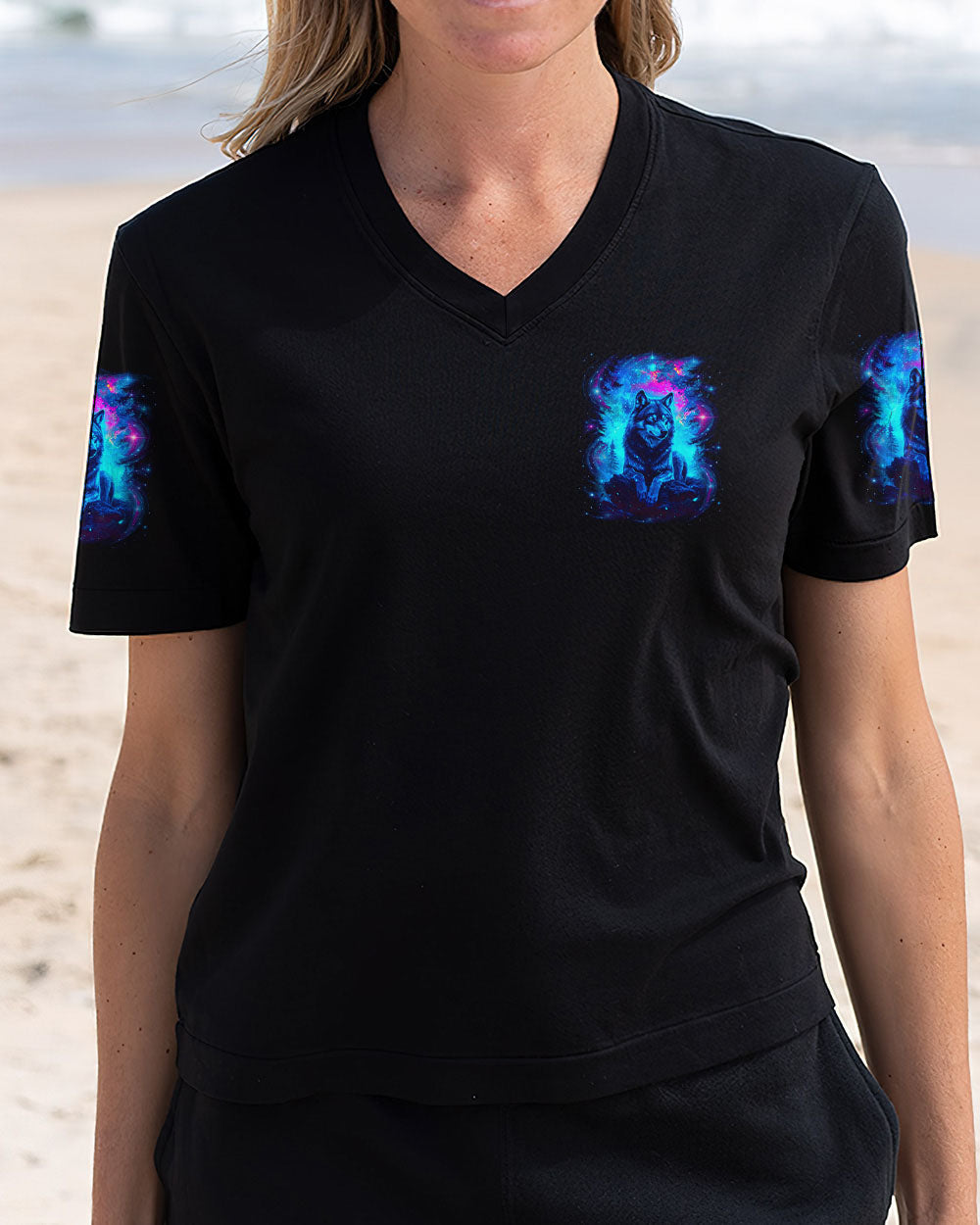 HELLO DARKNESS MY OLD FRIEND WOLF ALL OVER PRINT - TLNO0611252
