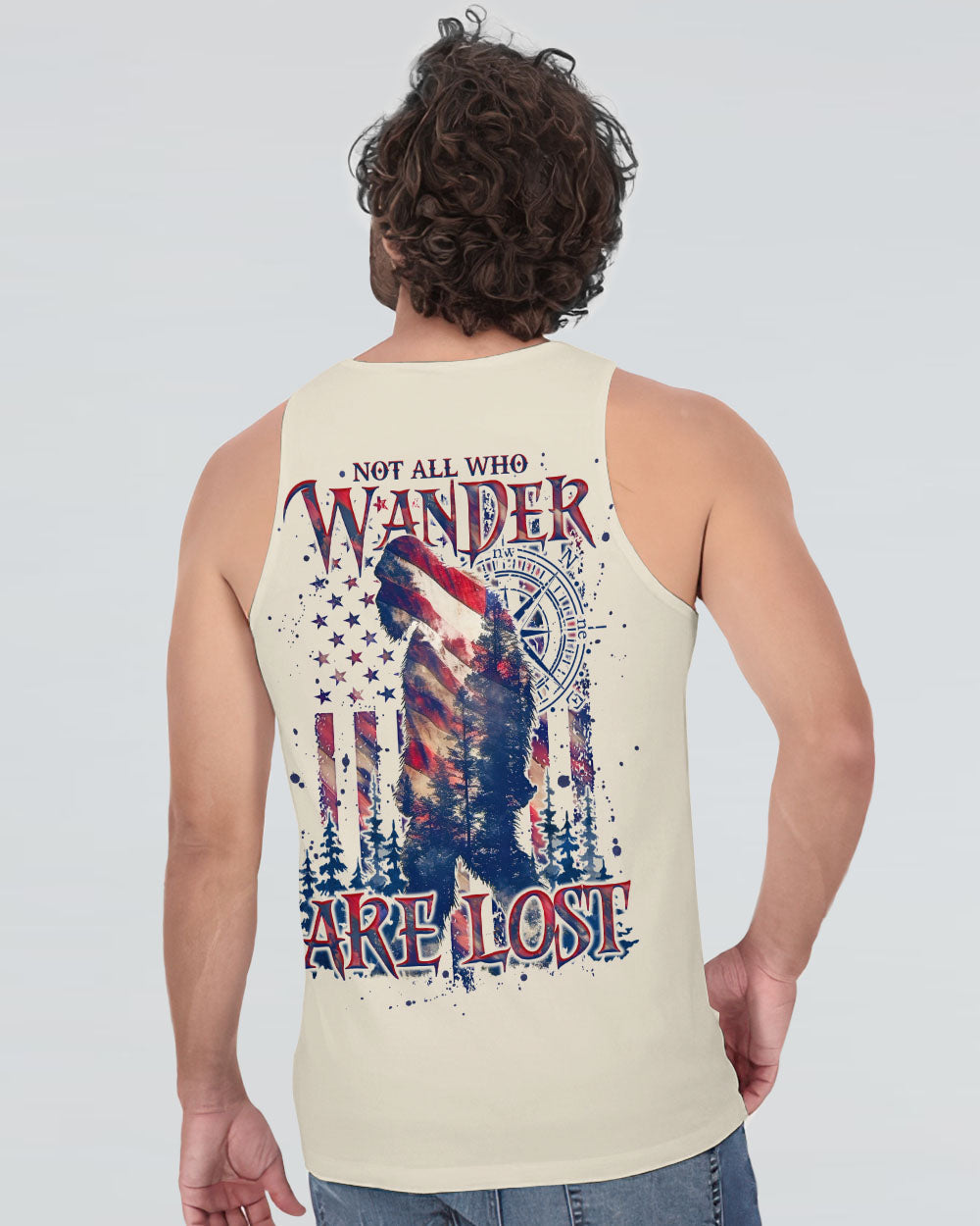 NOT ALL WHO WANDER ARE LOST BIGFOOT  ALL OVER PRINT - TLNO1311243