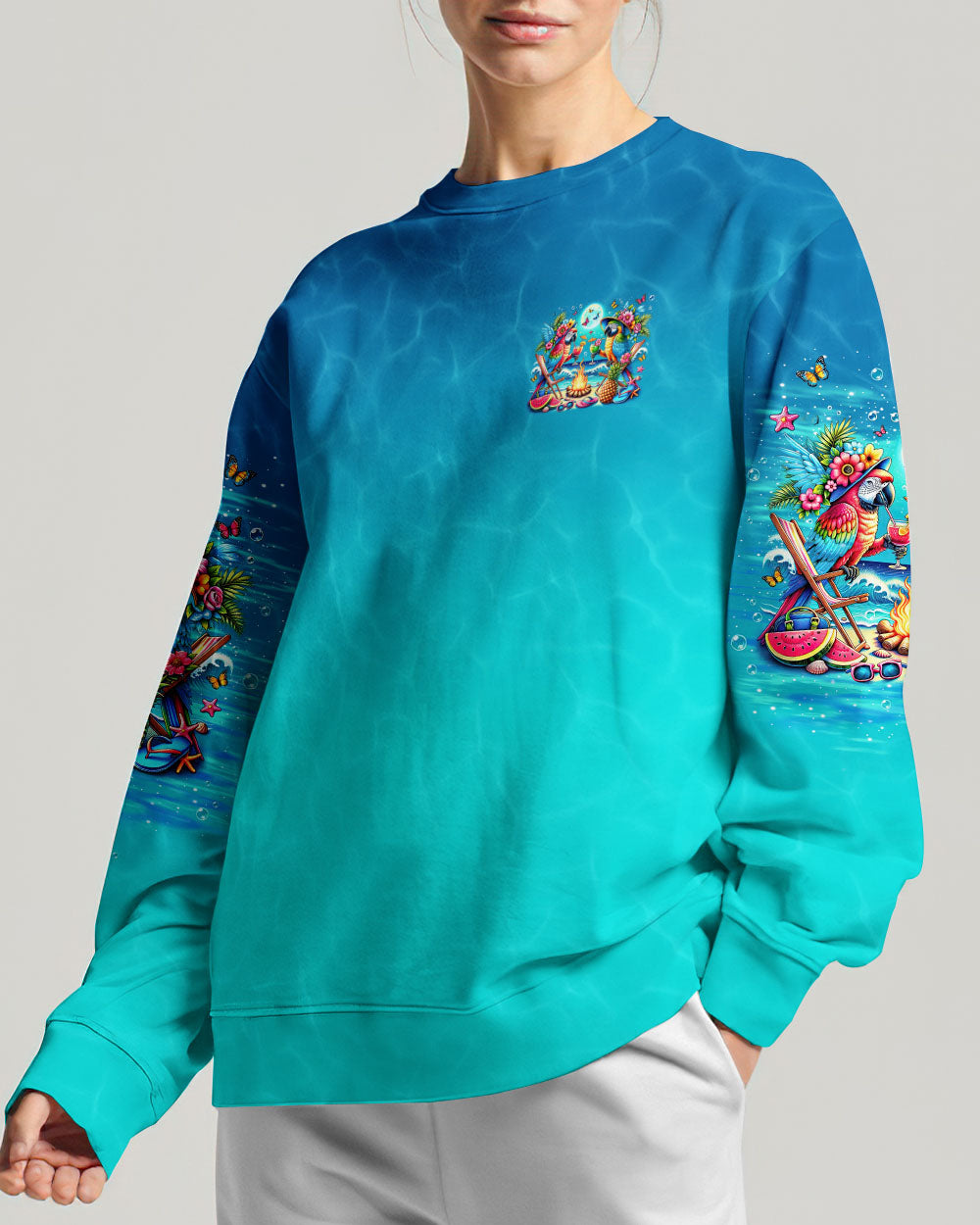 MAKING MEMORIES ONE CAMPFIRE AT A TIME PARROT ALL OVER PRINT - TLNO2305244