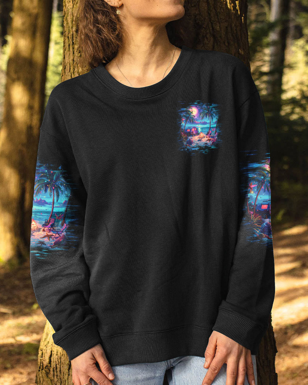 MAKING MEMORIES ONE CAMPFIRE AT A TIME BEACH ALL OVER PRINT - TLNO2404244