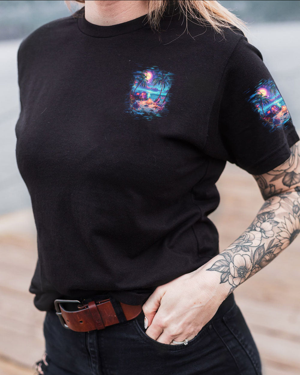 MAKING MEMORIES ONE CAMPFIRE AT A TIME BEACH ALL OVER PRINT - TLNO2404244