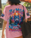 BE WILD AND WONDER WOLF ALL OVER PRINT - TLNO2503251