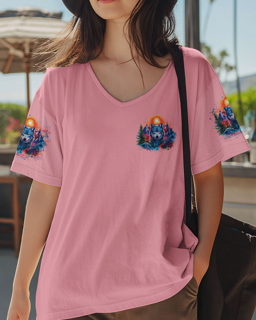 BE WILD AND WANDER WOLF ALL OVER PRINT - TLNO2604251