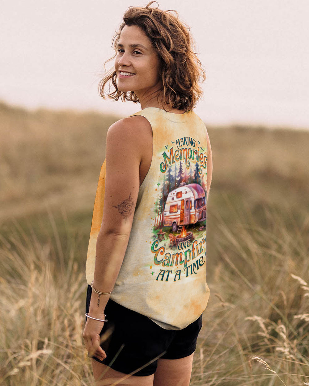 MAKING MEMORIES ONE CAMPFIRE AT A TIME ALL OVER PRINT - TLNO2810243