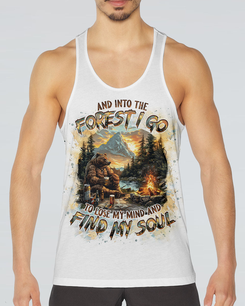 AND INTO THE FOREST I GO BEAR ALL OVER PRINT - TLNO2905254