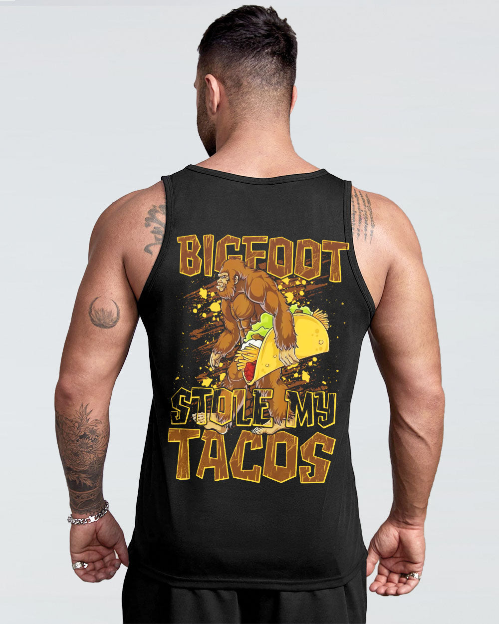 BIGFOOT STOLE MY TACOS BIGFOOT ALL OVER PRINT - TLNT0409253