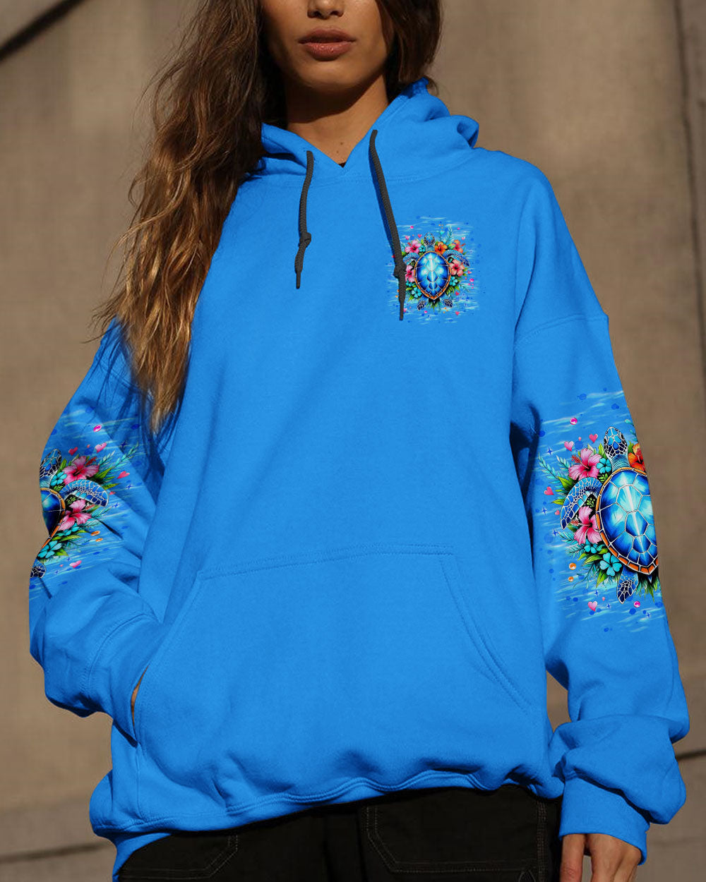 STAY WILD OCEAN CHILD TURTLE ALL OVER PRINT - TLNT0809254