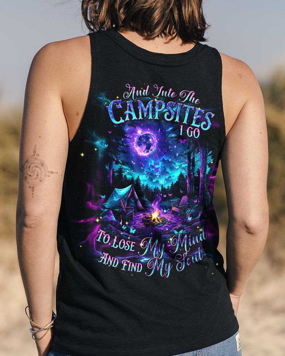 AND INTO THE CAMPSITES I GO ALL OVER PRINT - TLNT0810241