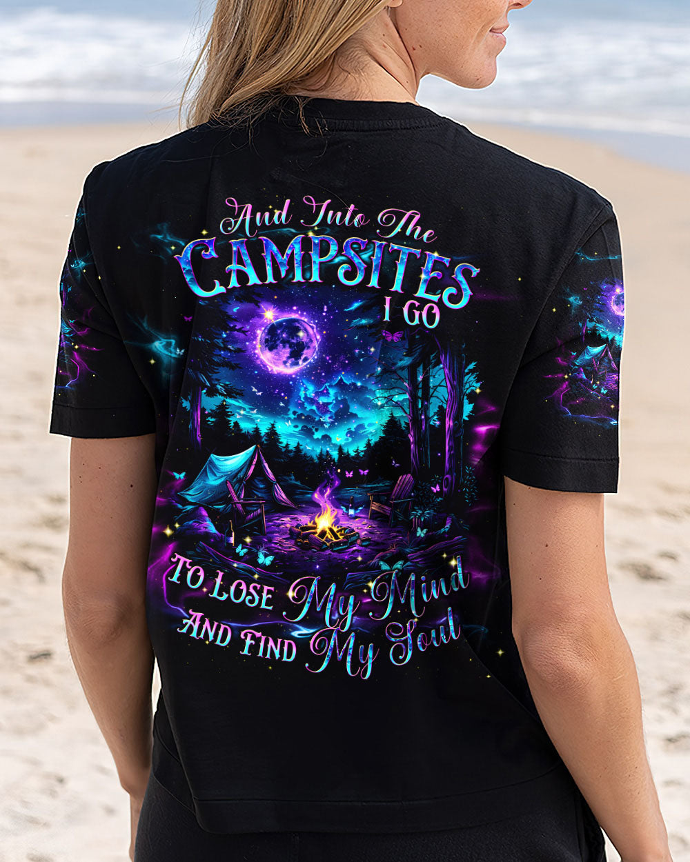 AND INTO THE CAMPSITES I GO ALL OVER PRINT - TLNT0810241