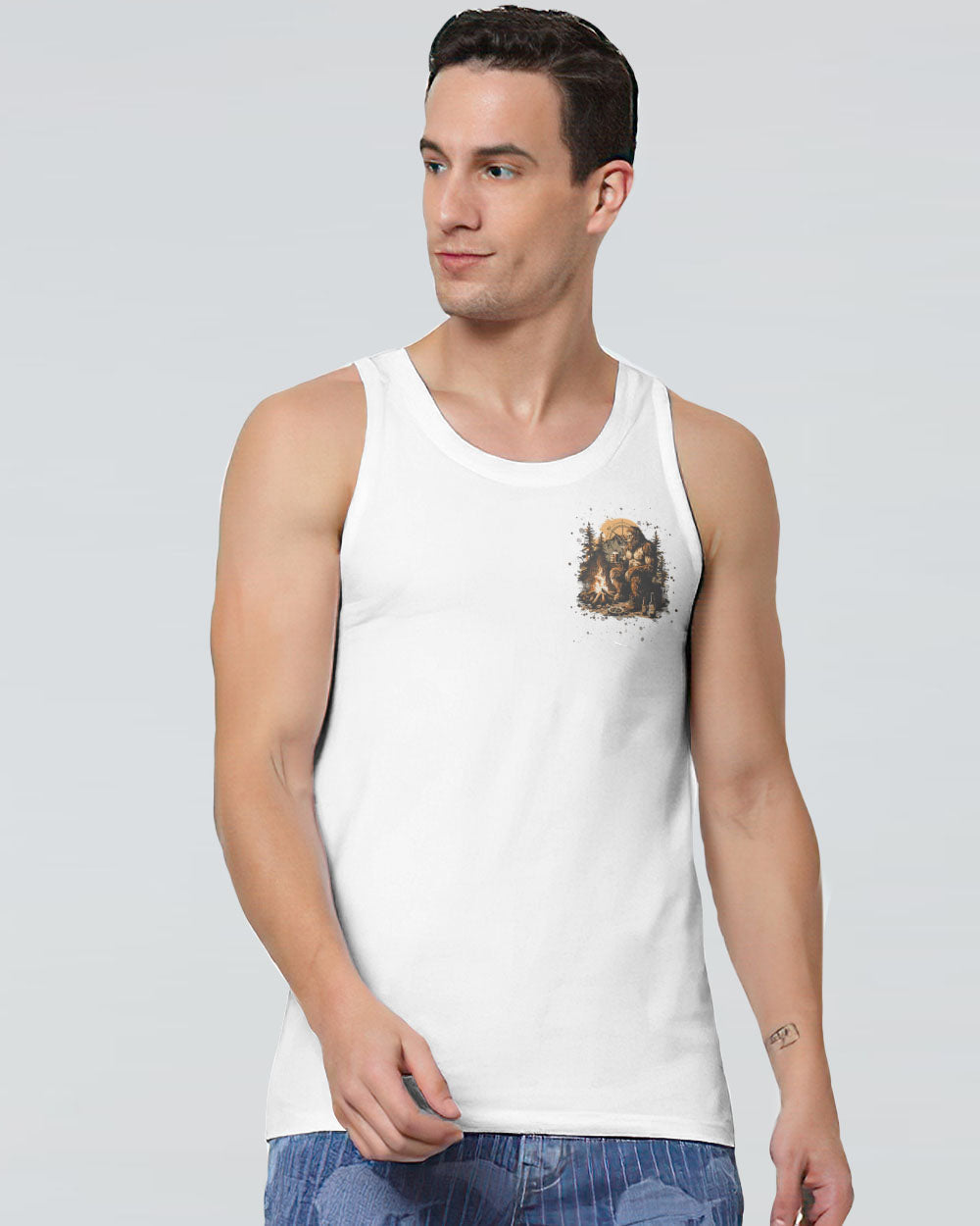 MAKING MEMORIES ONE CAMPFIRE AT A TIME BIGFOOT ALL OVER PRINT - TLNT0908241