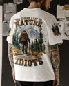 THE CLOSER I GET TO NATURE BIGFOOT HIKING ALL OVER PRINT - TLNT1009242