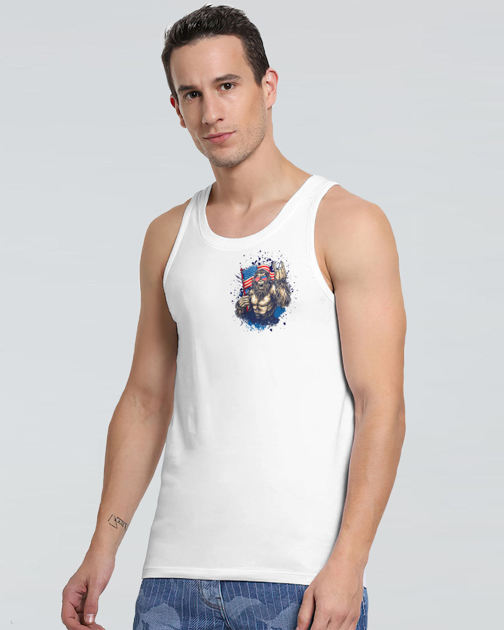 ADMIT IT LIFE WOULD BE BORING WITHOUT ME BIGFOOT ALL OVER PRINT - TLNT1107251