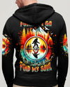 AND INTO THE FOREST I GO BIGFOOT COMPASS ALL OVER PRINT  - TLNT1303251