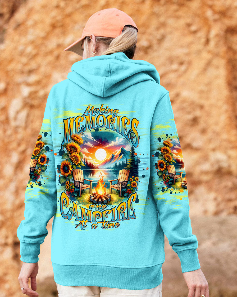 MAKING MEMORIES ONE CAMPFIRE AT A TIME ALL OVER PRINT - TLNT1406241