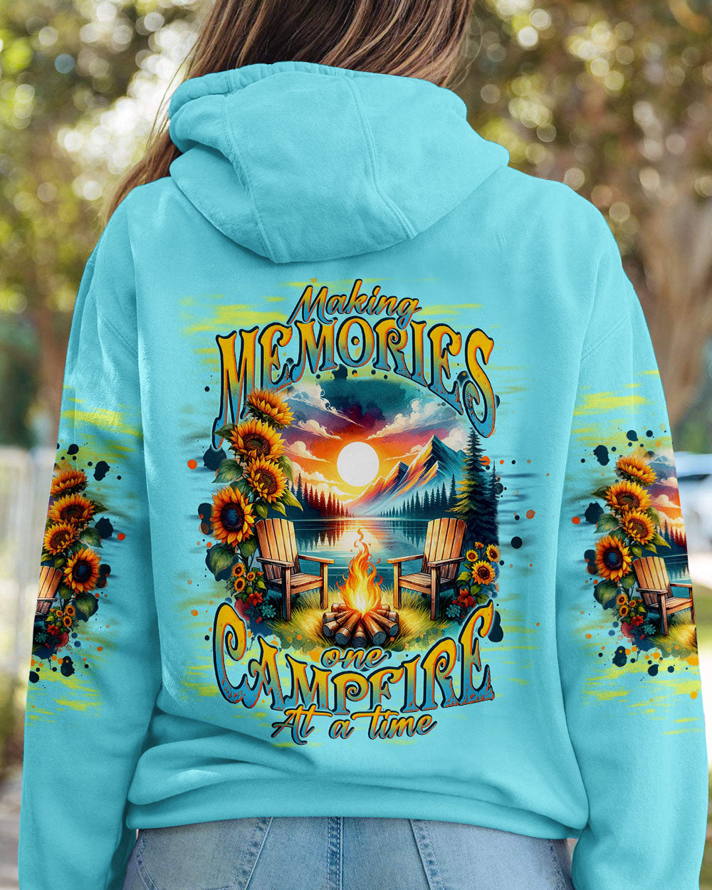 MAKING MEMORIES ONE CAMPFIRE AT A TIME ALL OVER PRINT - TLNT1406241