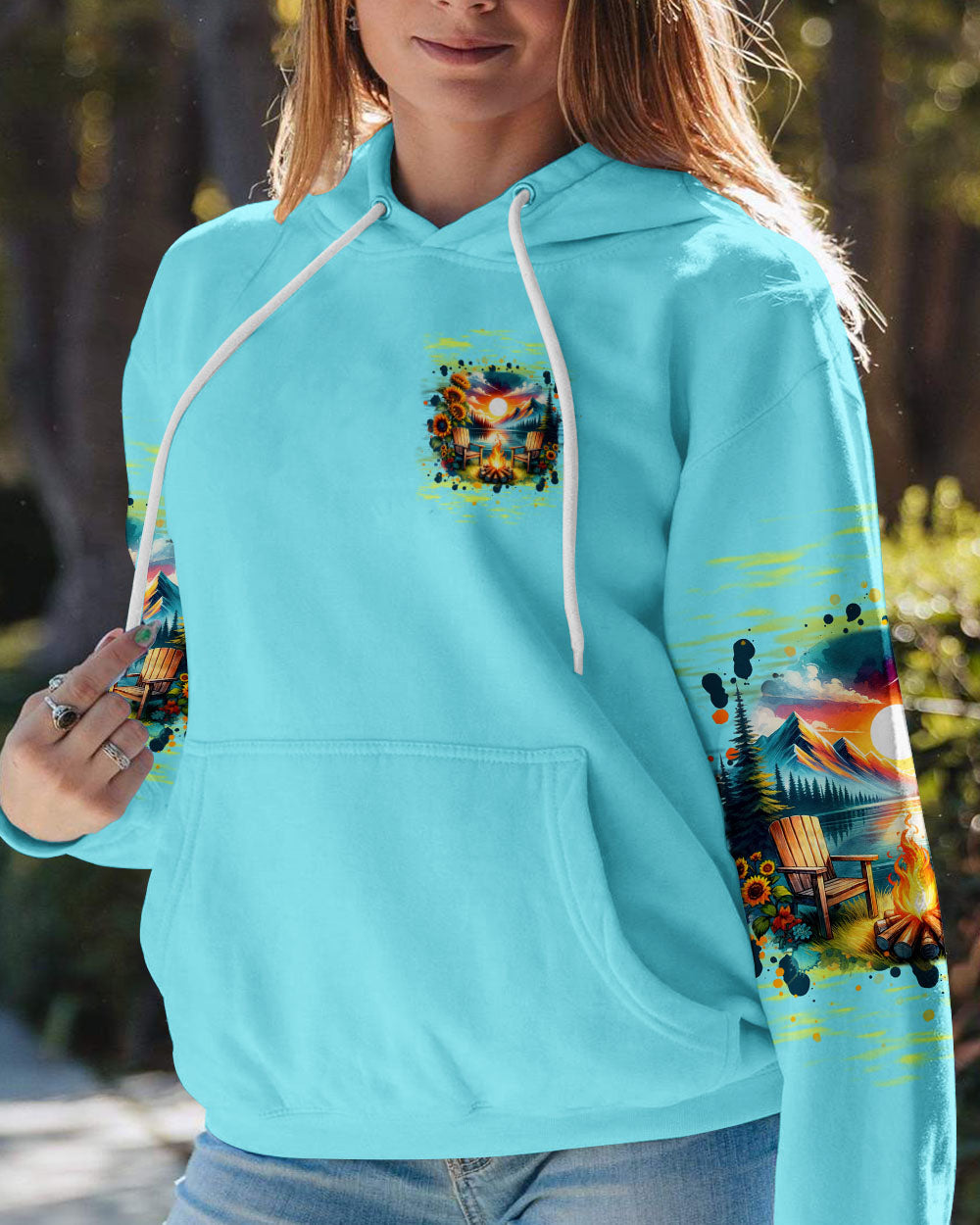 MAKING MEMORIES ONE CAMPFIRE AT A TIME ALL OVER PRINT - TLNT1406241