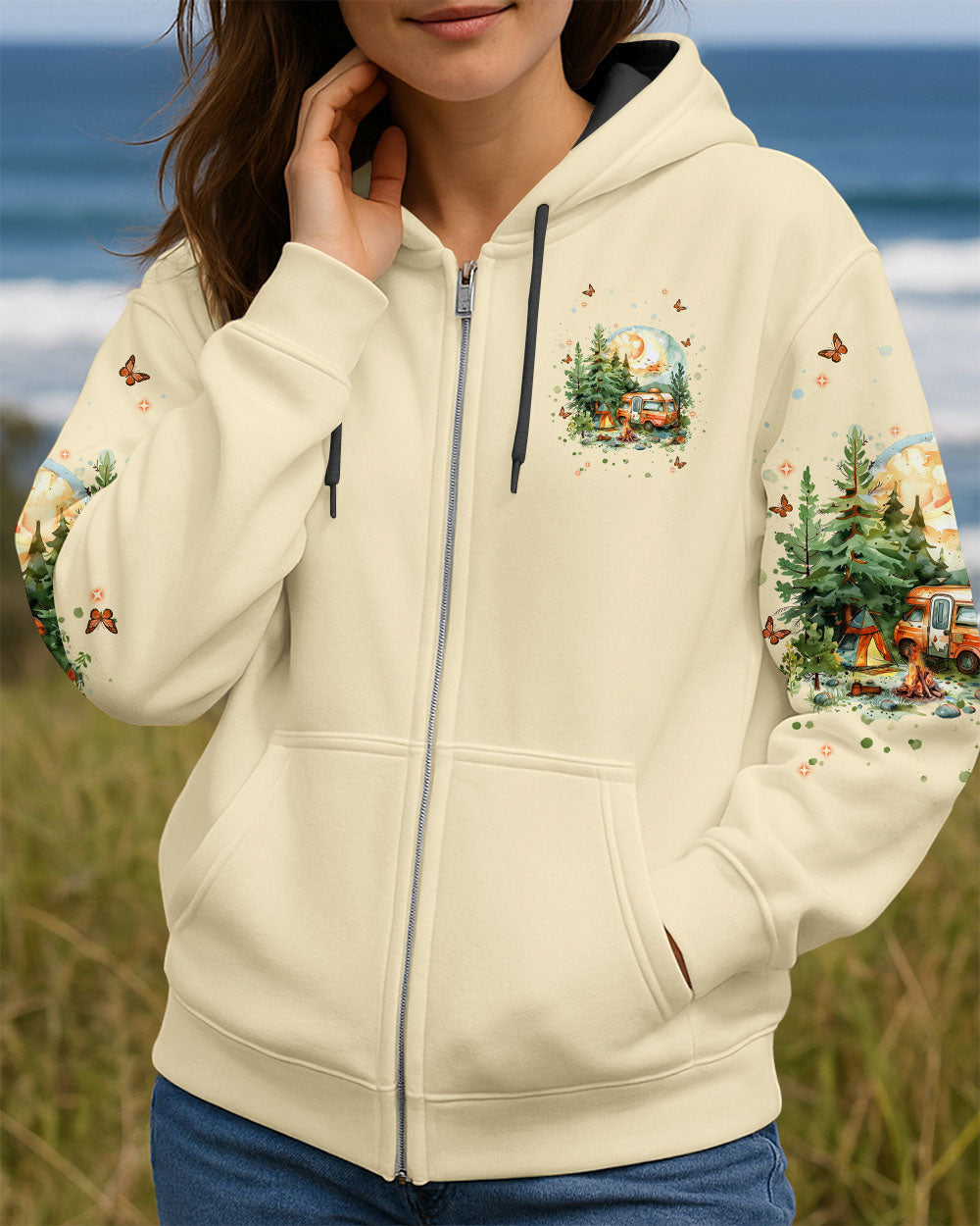 MAKING MEMORIES ONE CAMPFIRE AT A TIME ALL OVER PRINT - TLNT1408252