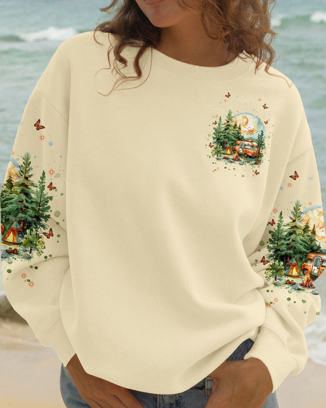 MAKING MEMORIES ONE CAMPFIRE AT A TIME ALL OVER PRINT - TLNT1408252
