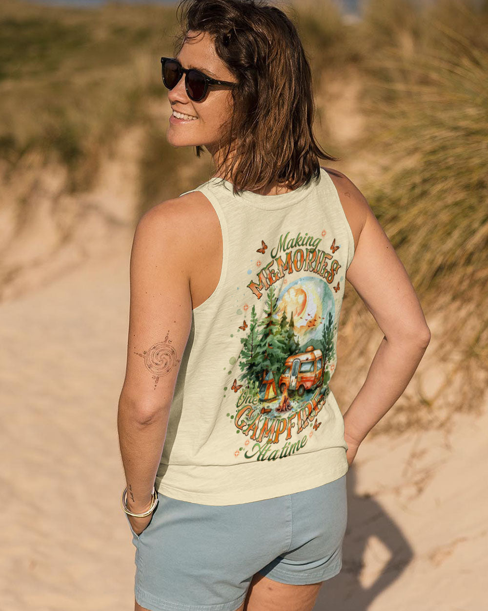 MAKING MEMORIES ONE CAMPFIRE AT A TIME ALL OVER PRINT - TLNT1408252