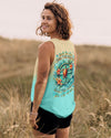 SMELL THE SEA FEEL THE BREEZE TURTLE COMPASS ALL OVER PRINT - TLNT1702251