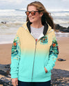 SMELL THE SEA FEEL THE BREEZE TURTLE COMPASS ALL OVER PRINT - TLNT1702251