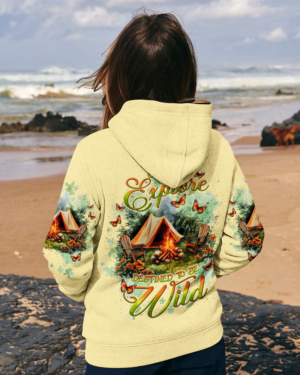 BORN TO EXPLORE DESTINED TO BE WILD ALL OVER PRINT - TLNT1709242
