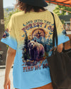AND INTO THE FOREST I GO BEAR ALL OVER PRINT  - TLNT1903251