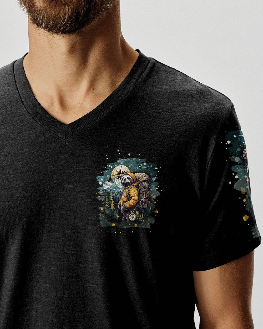 NOT ALL WHO WANDER ARE LOST SLOTH ALL OVER PRINT - TLNT2003251