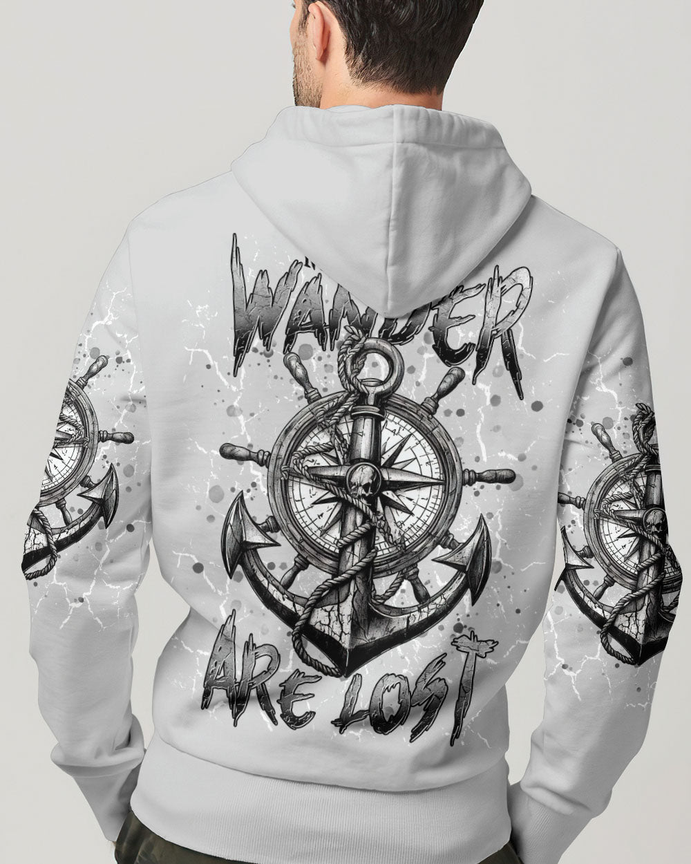 NOT ALL WHO WANDER ARE LOST COMPASS ALL OVER PRINT - TLNT2103252