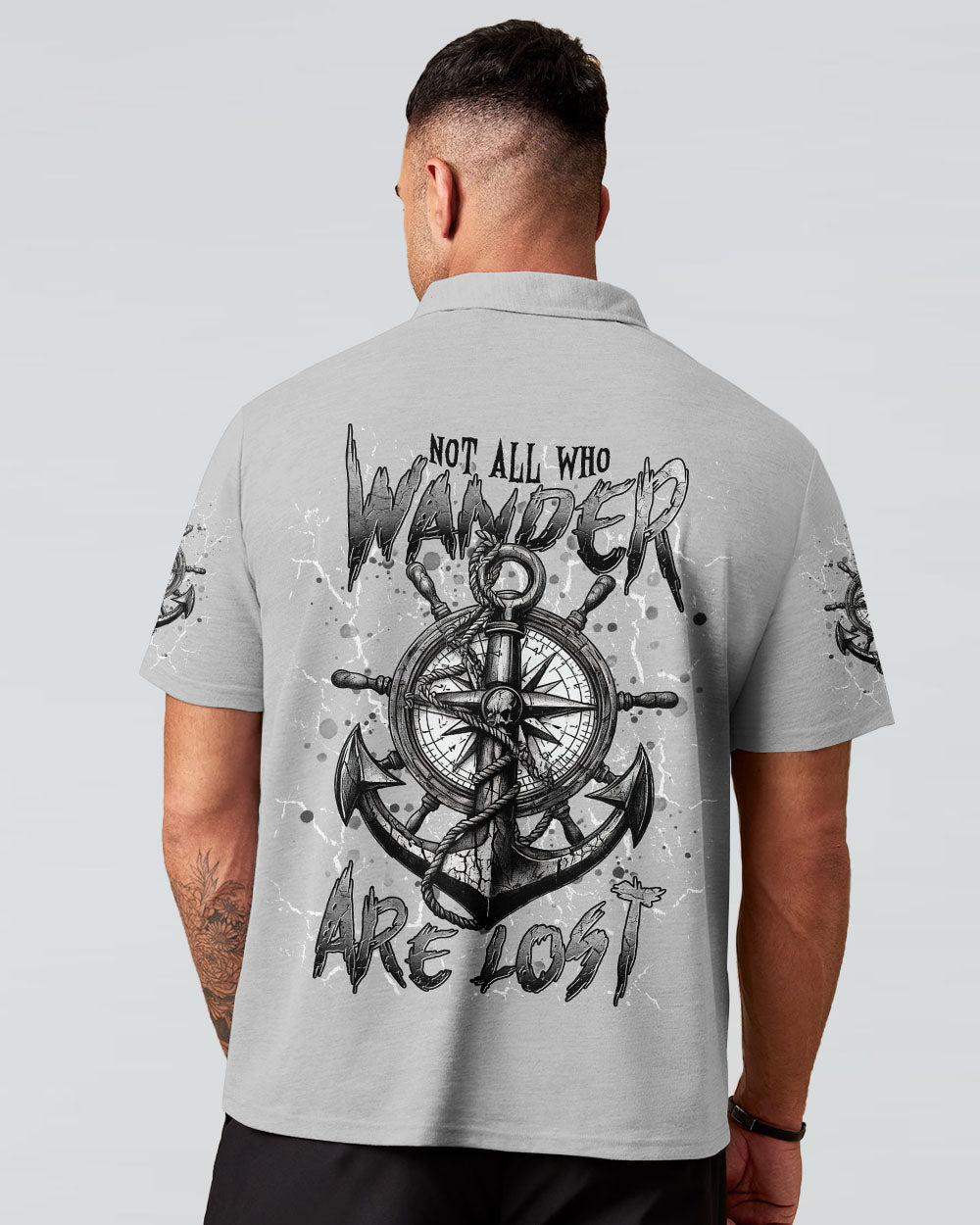 NOT ALL WHO WANDER ARE LOST COMPASS ALL OVER PRINT - TLNT2103252