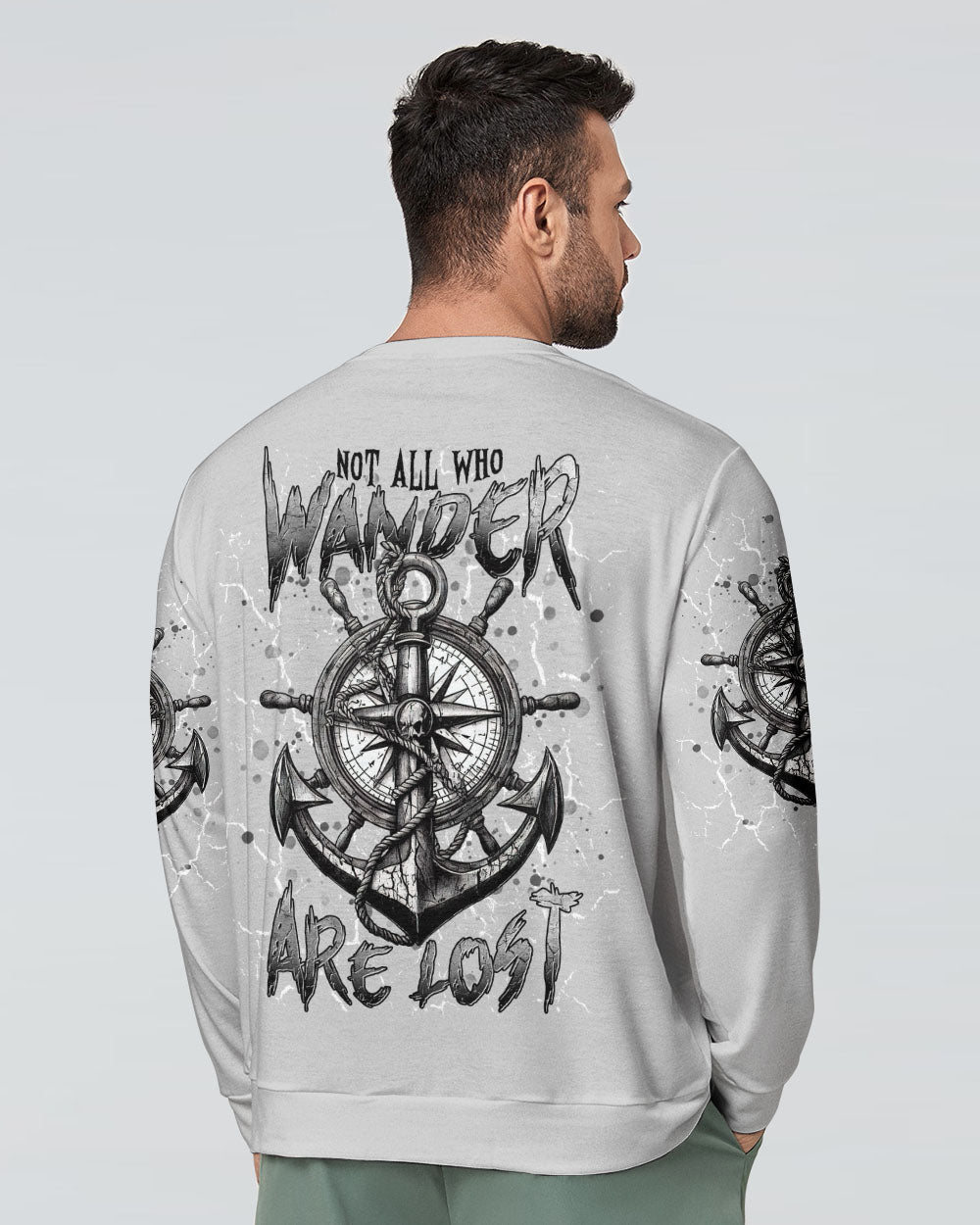 NOT ALL WHO WANDER ARE LOST COMPASS ALL OVER PRINT - TLNT2103252