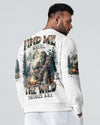 FIND ME WHERE THE WILD THINGS ARE BIGFOOT ALL OVER PRINT  - TLNT2211241