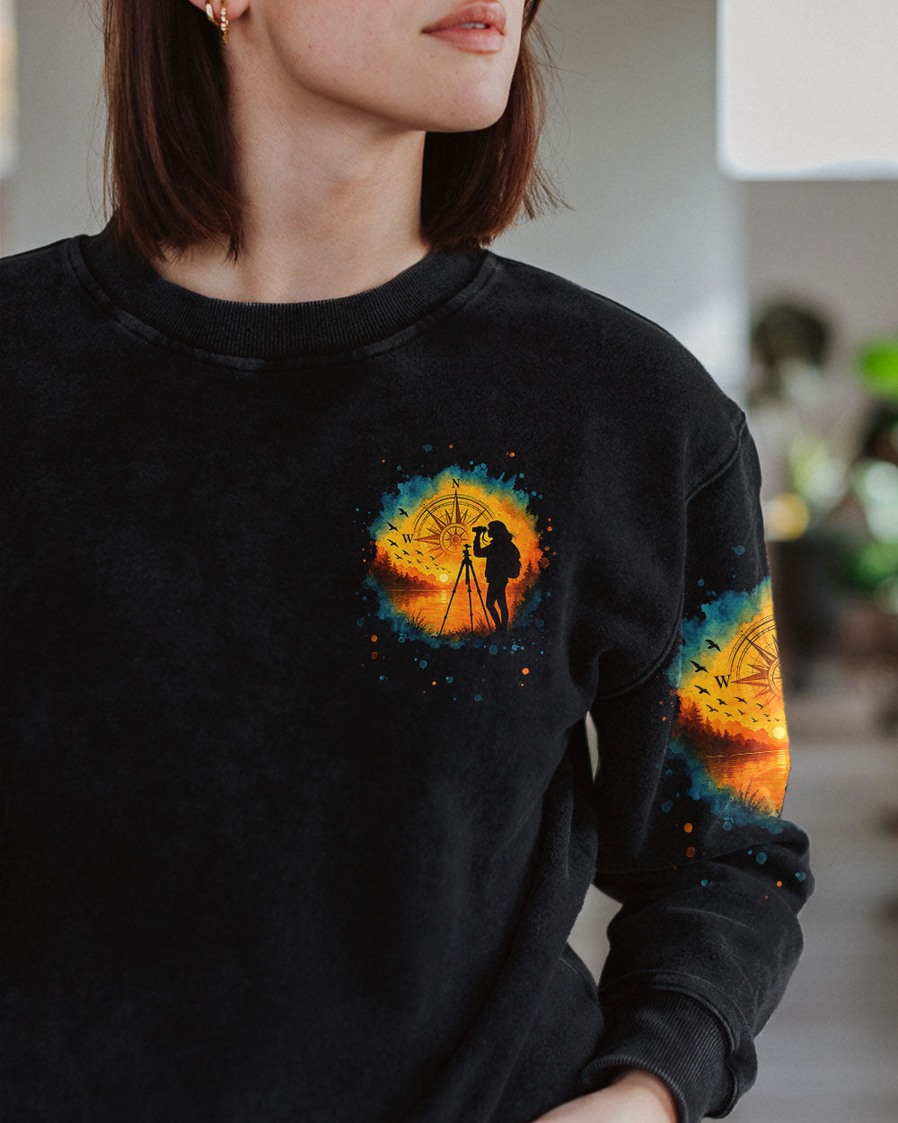 I'M NOT LOST I'M BIRD WATCHING ALL OVER PRINT - TLNT2305251