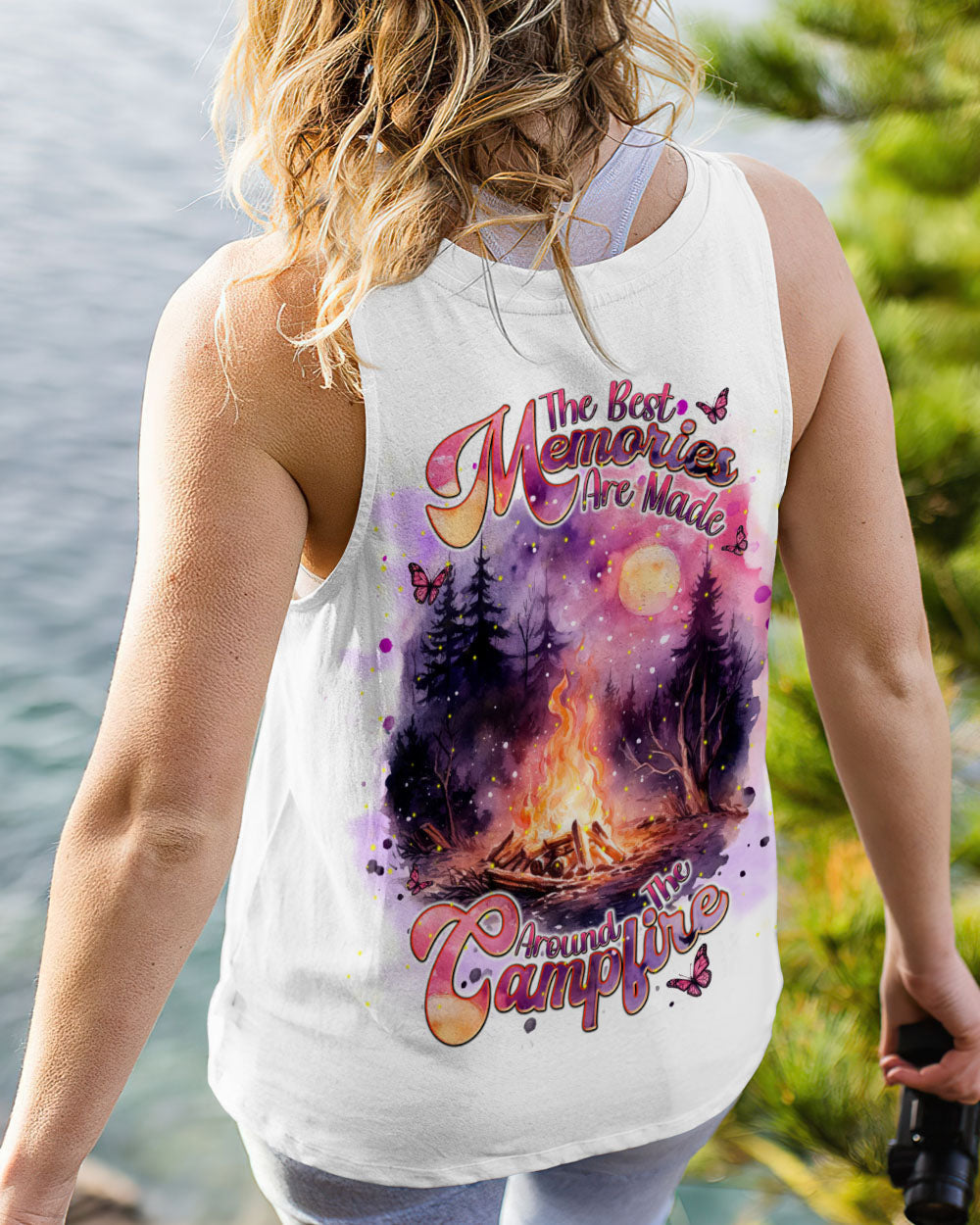 THE BEST MEMORIES ARE MADE AROUND THE CAMPFIRE ALL OVER PRINT - TLNT2309243
