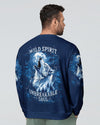 WILD SPIRIT UNBREAKABLE SOUL WOLF ALL OVER PRINT  - TLNT2403251